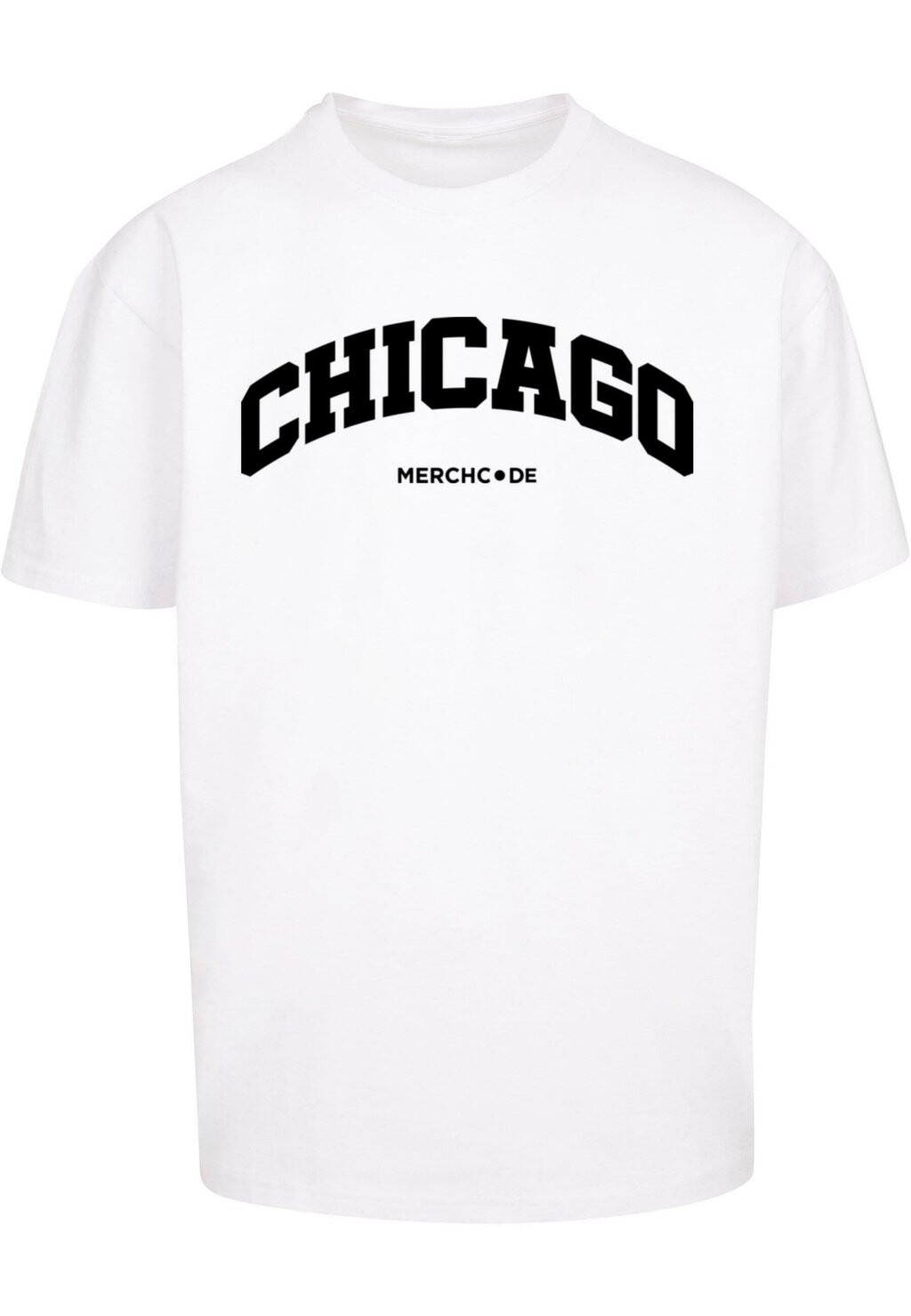 

Футболка с принтом CHICAGO WORDING HEAVY OVERSIZE Merchcode, цвет white