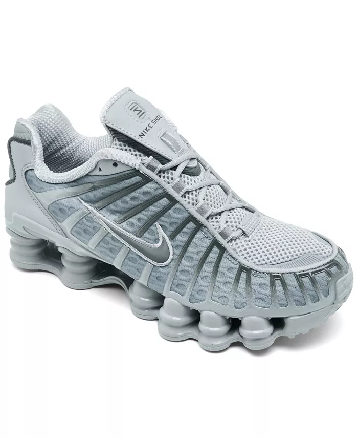 

Повседневные кроссовки Big Kids' Shox TL от Finish Line Nike, серый