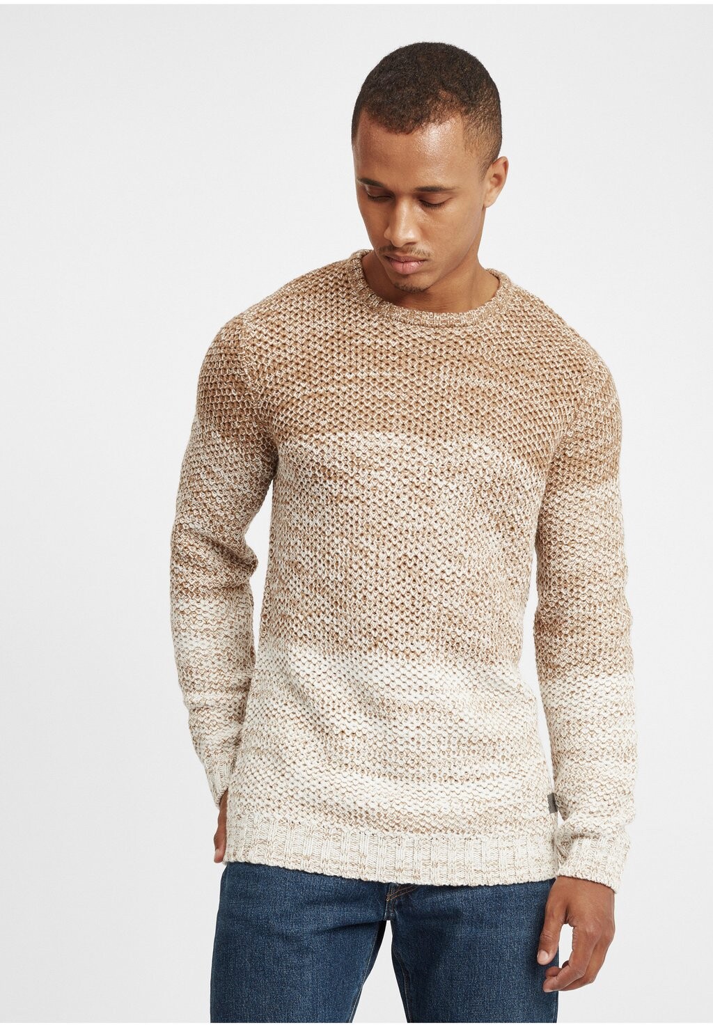 

Вязаный свитер SDAYTON Solid, цвет tiger's eye melange