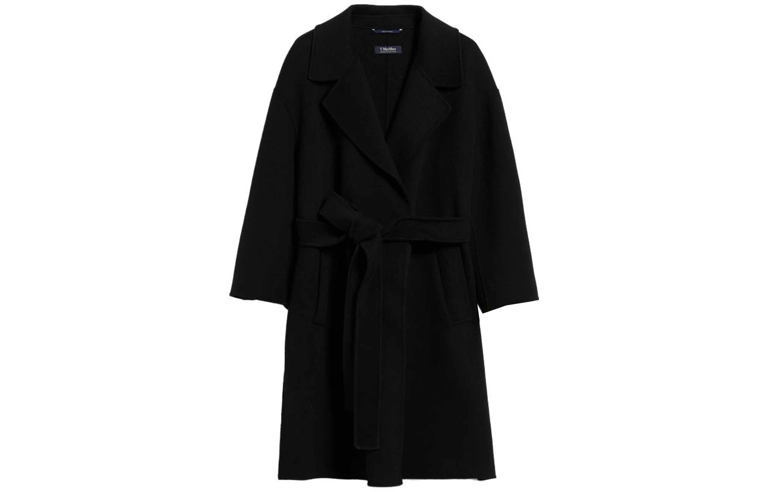 

Пальто женское черное MaxMara, Черный, Пальто женское черное MaxMara