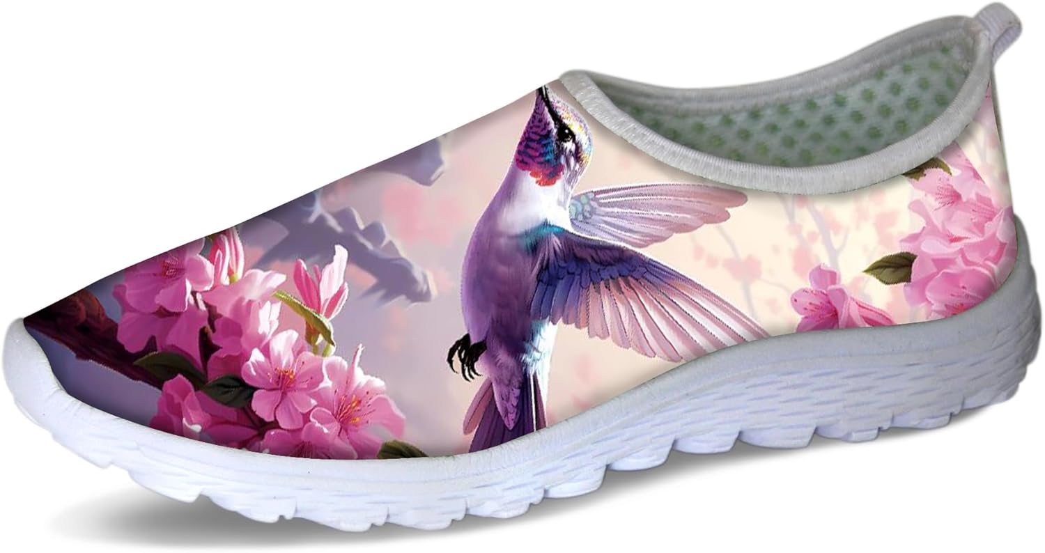 

Мужские кроссовки Forchrinse Green Palm Leaves, легкие, без шнурков, дышащие, для работы, спортзала и путешествий, розовый