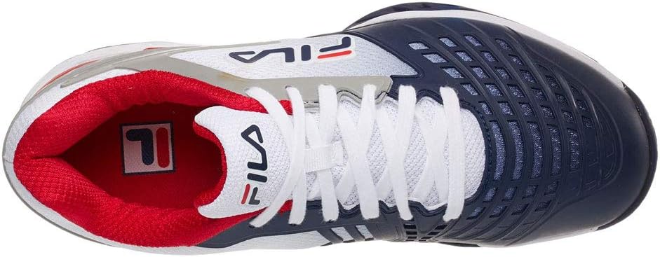 Мужские кроссовки Fila Axilus 2 Energized, белый/темно-синий/красный — фото 4
