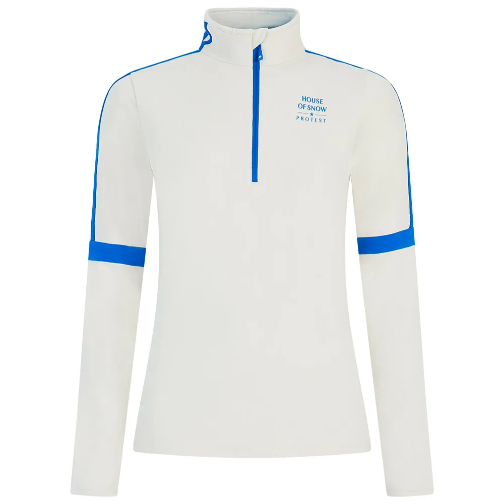 

Флис Protest Carly half zip, белый