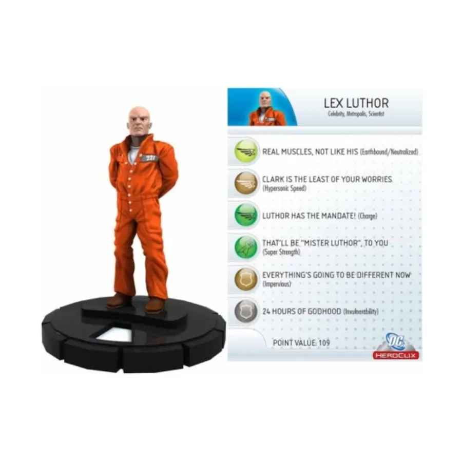 

Лекс Лютор № 015 (С), DC HeroClix - Superman - Singles