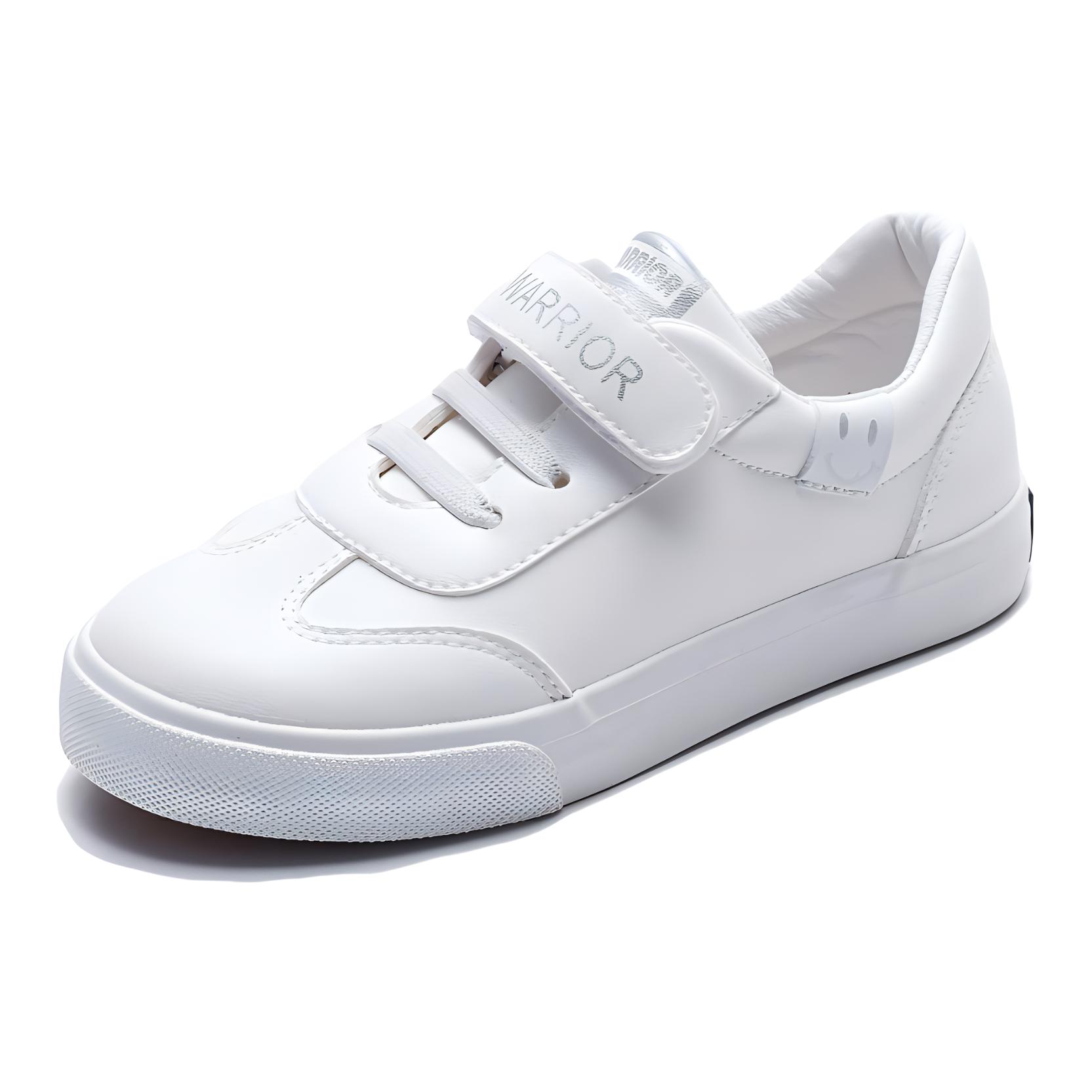 

Детские кроссовки для скейтбординга Balance Low Top, устойчивые к истиранию WARRIOR, белый/серебряный