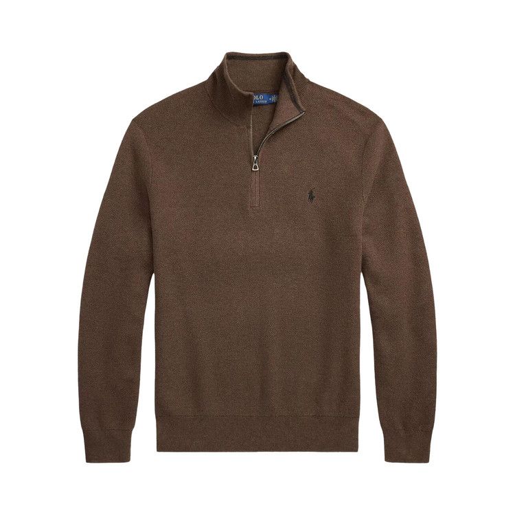

Свитер Polo Ralph Lauren Long Sleeve Zip Sweater Pullover, Brown Heather