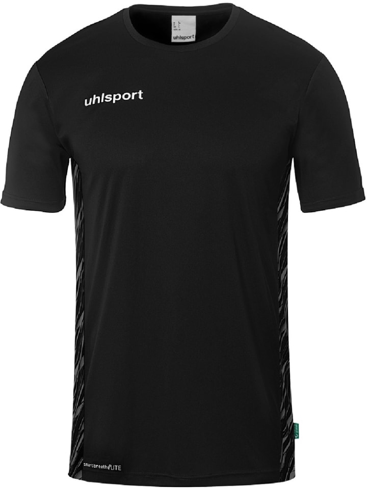 

Спортивная рубашка "Progressive 28 Poly Short Sleeve" черного цвета uhlsport