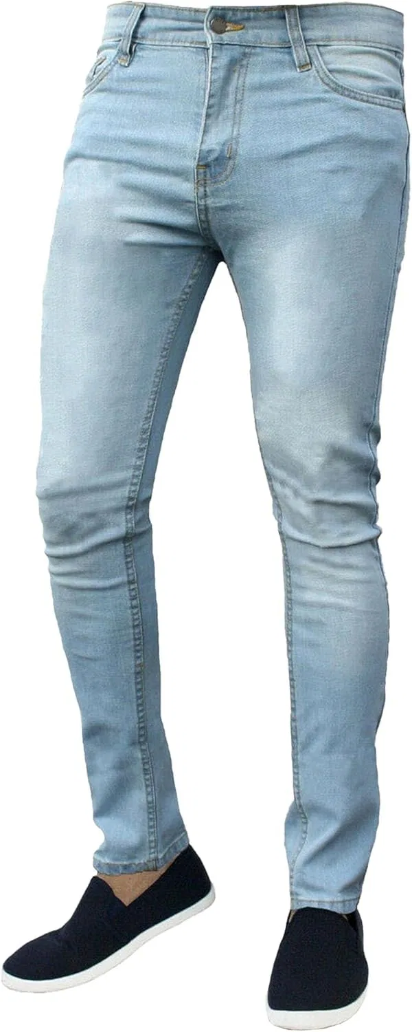 Джинсы зауженные, Levi's, светло-синие