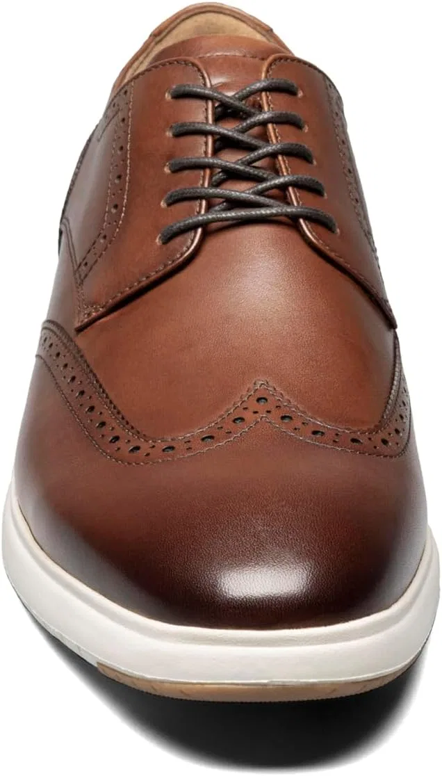Мужские оксфорды Florsheim Dash Wingtip, Black — фото 2