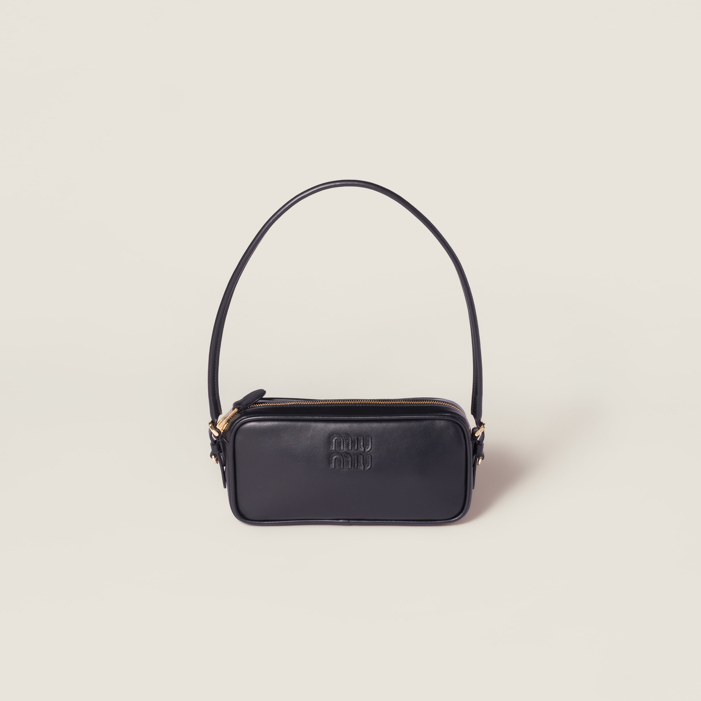 

Кожаный мешочек MIU MIU, черный