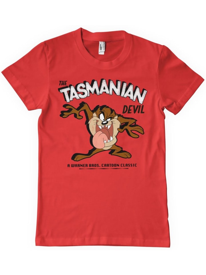 

Футболка The Tasmanian Devil T-Shirt Looney Tunes , красный