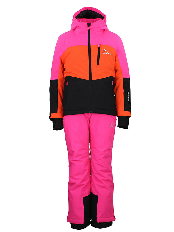 

Куртка для лыж и сноуборда Peak Mountain 2tlg. Ski-/ Snowboardoutfit Fabiola, цвет Fuchsia/Orange/Schwarz