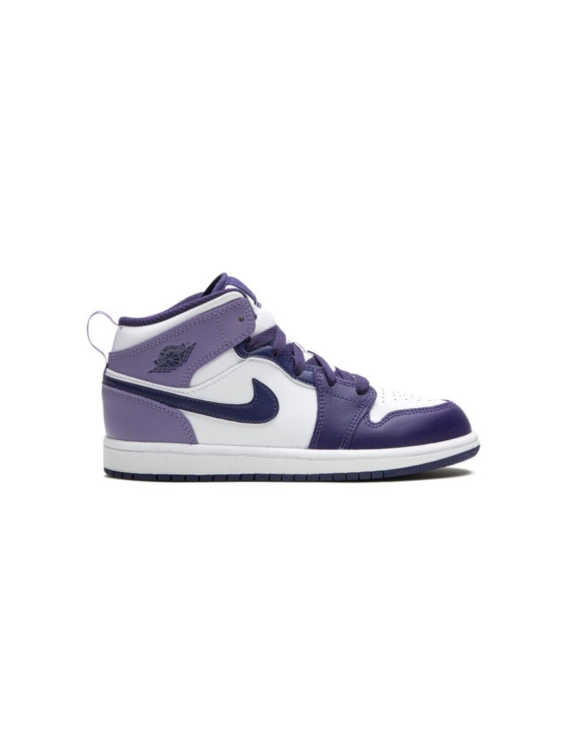 Jordan Kids кроссовки Air Jordan 1 Sky J Purple Mid, фиолетовый — фото 2