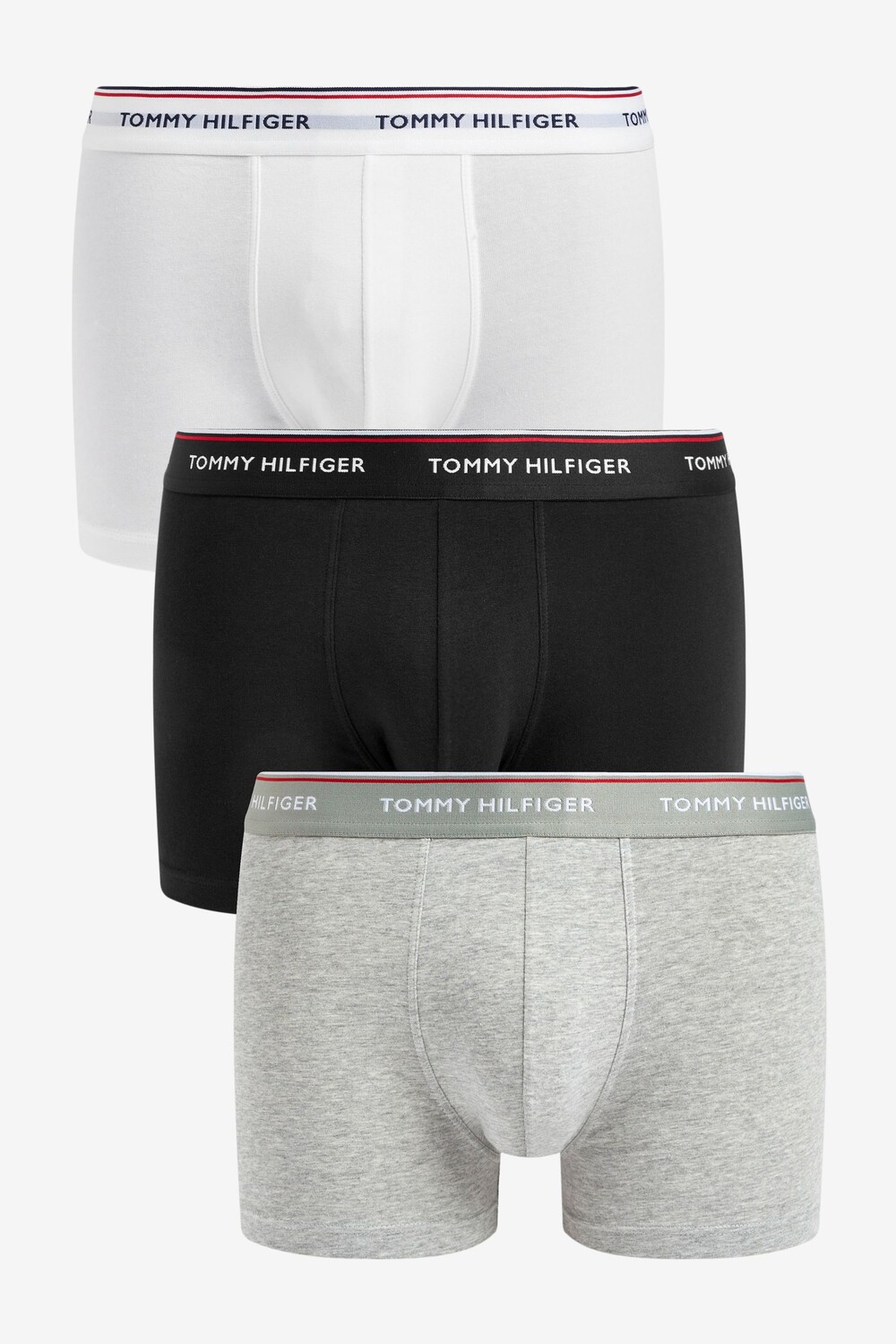 

Комплект из 3 пар черных и серых боксеров Tommy Hilfiger, черный