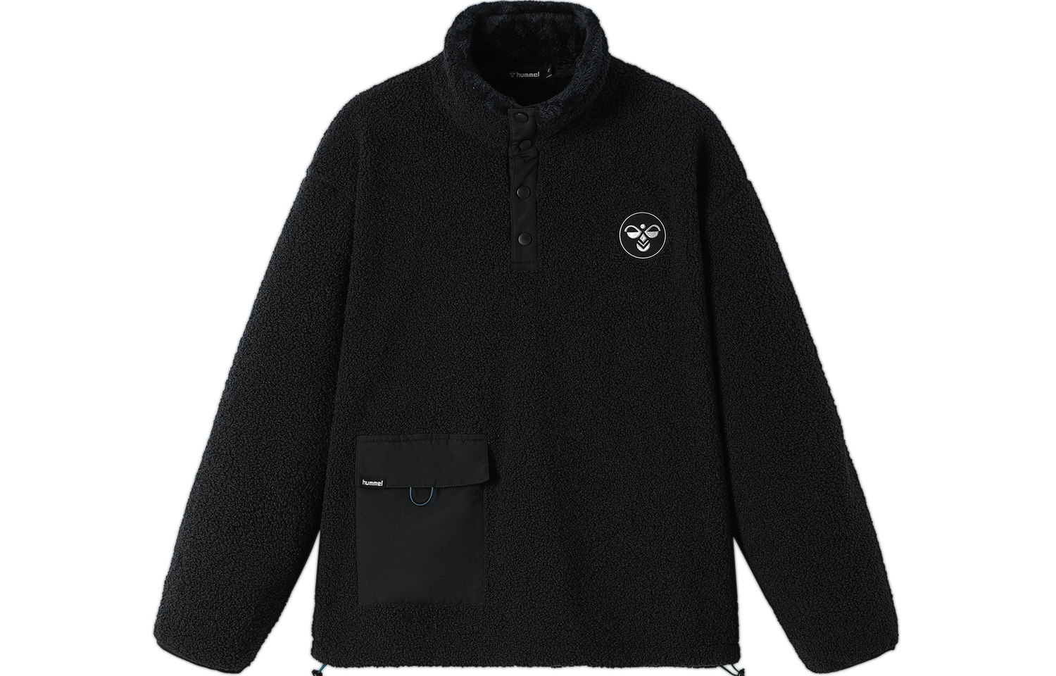 

Оливковый унисекс свитшот Hummel