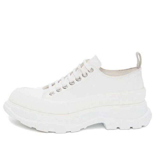 Кроссовки tread slick low lace up 'white' Alexander Mcqueen, белый