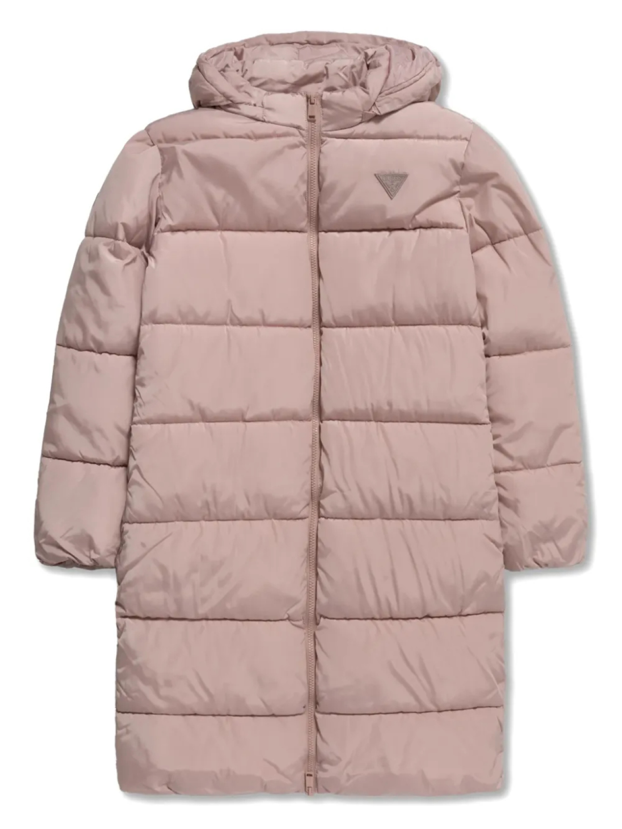 

Guess Kids детское пальто с аппликацией логотипа, розовый