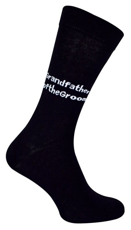 

Носки для годовщины свадьбы дедушка жениха Sock Snob, черный