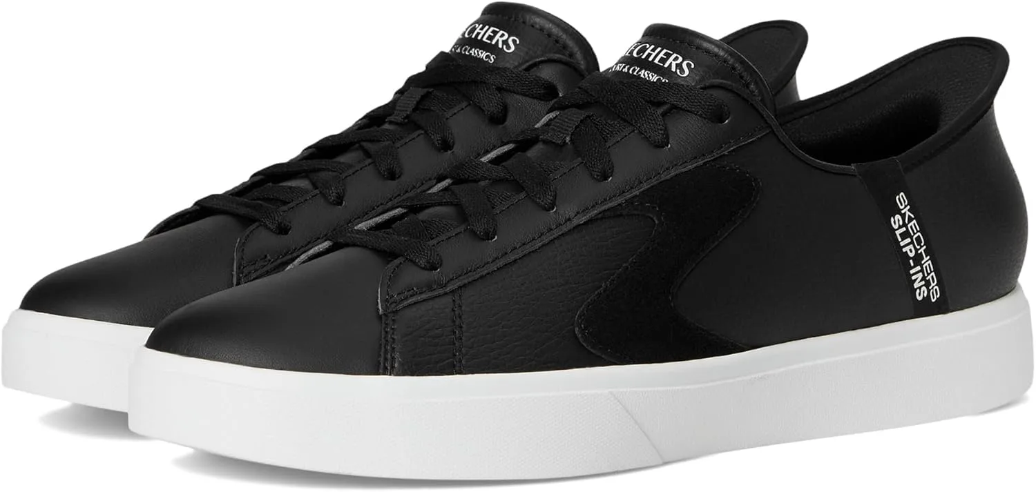 

Мужские слипоны Skechers Eden LX - Strando Hands Free, черно-белый