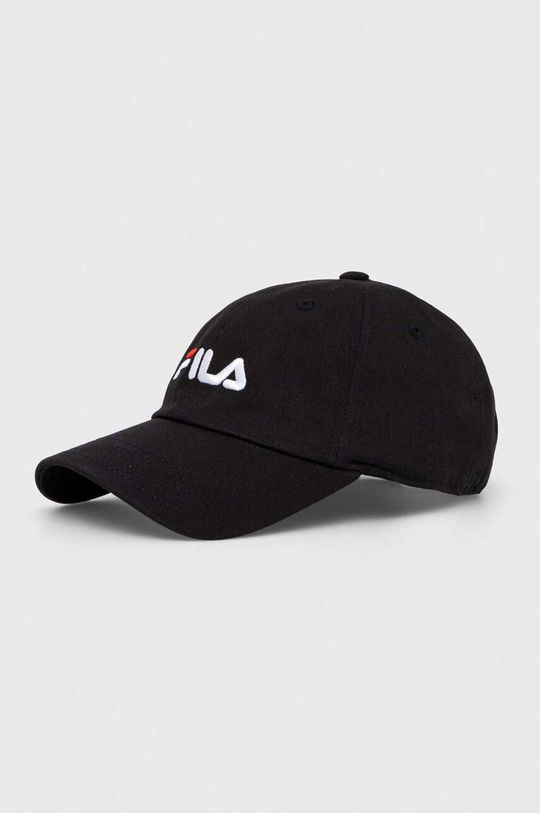 

Бейсболка из хлопка Fila, черный