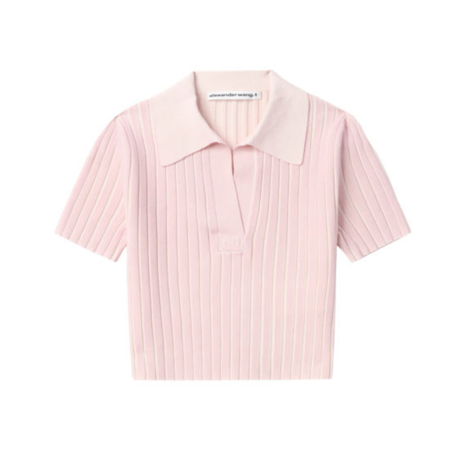 

Обычная футболка женская Alexander Wang, розовый