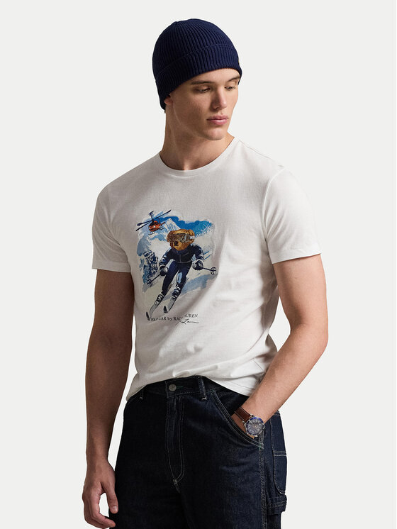 Футболка regular fit 710P07343001 Polo Ralph Lauren, белый
