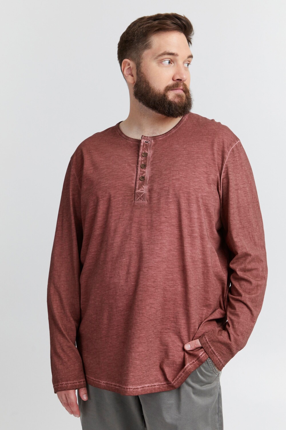 

Футболка !SOLID Longsleeve SDTimur BT, красный