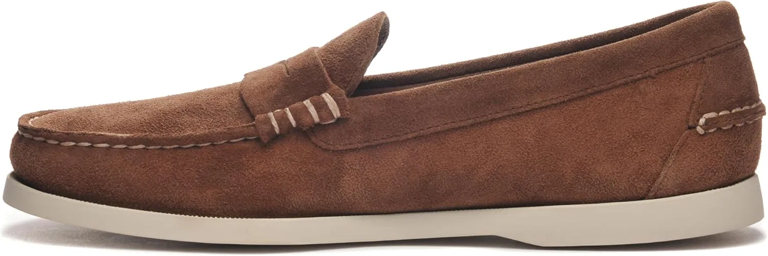 Мокасины из натуральной кожи Sebago, темно-коричневые
