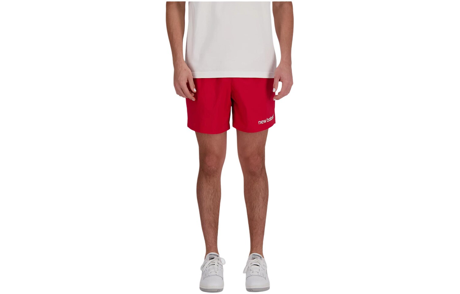 

Повседневные шорты мужские красные New Balance, красный