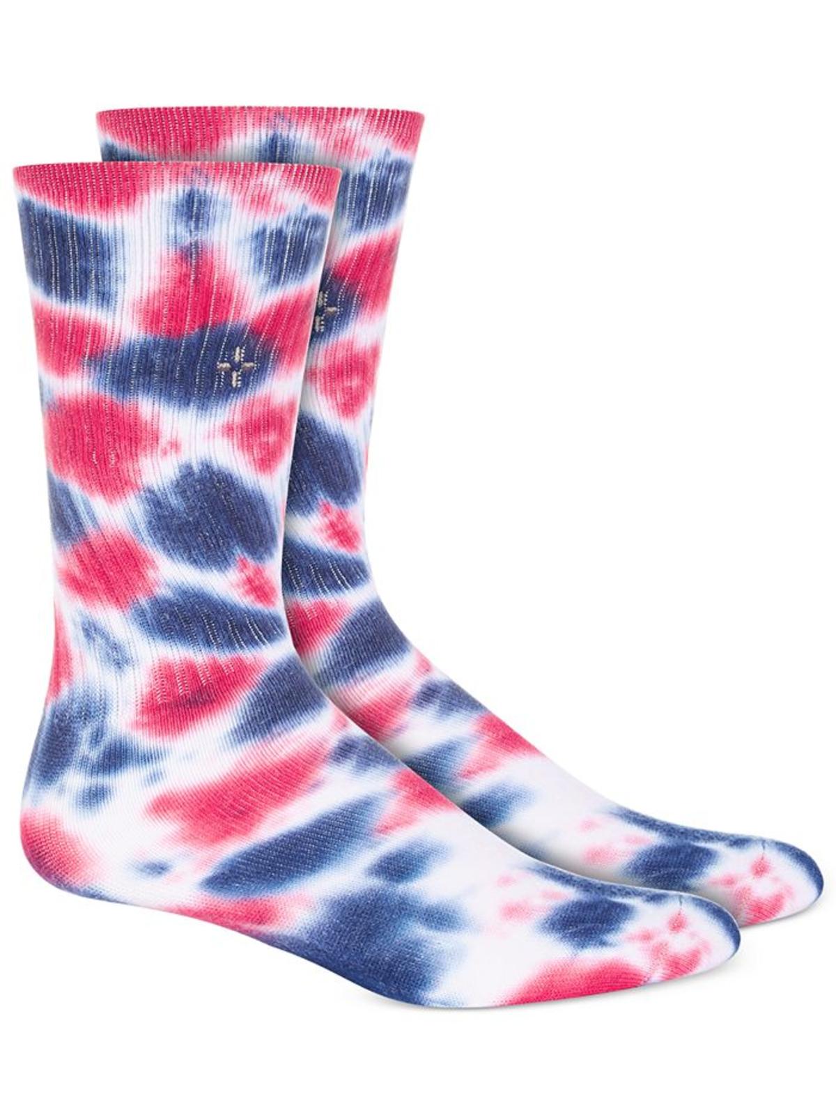 

Мужские носки Tie Dye Eco-Friendly Crew Sun + Stone, цвет red tie dye