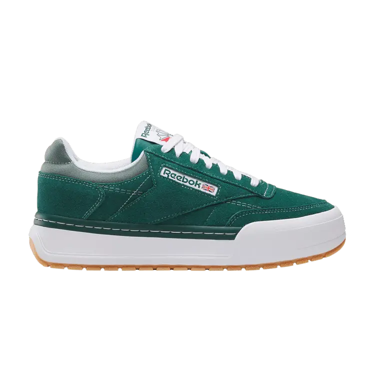 

Кроссовки Reebok Club C Megacourt Collegiate Green, зеленый