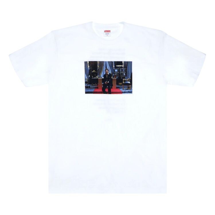 

Футболка Supreme Scarface Friend Tee White, белый