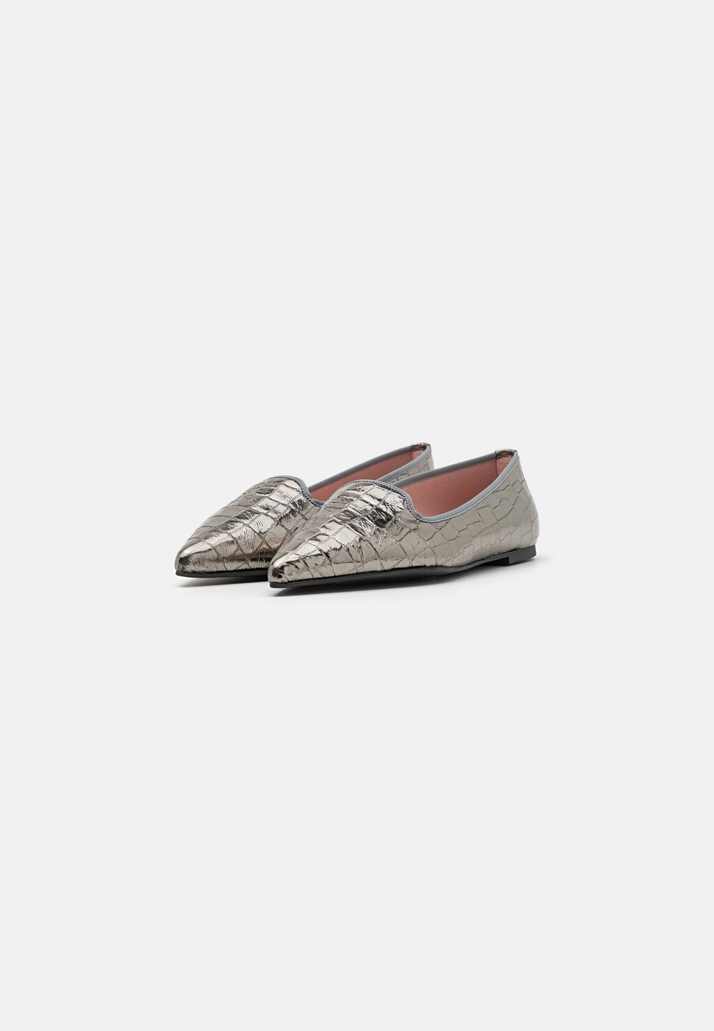 

Мокасины ELLA Pretty Ballerinas, серебро