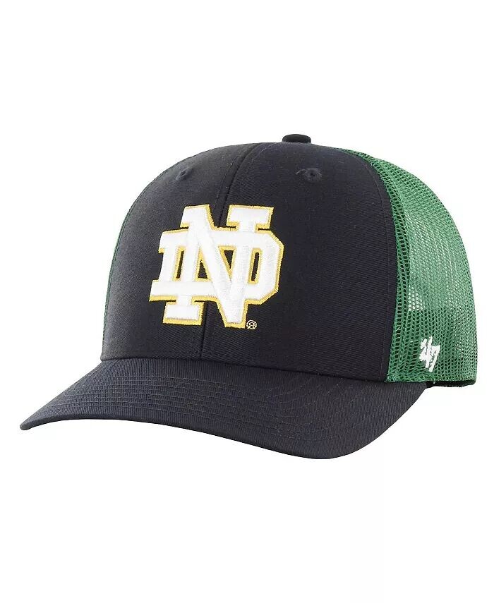 

Мужская темно-синяя шляпа Notre Dame Fighting Irish Trucker Adjustable '47 Brand