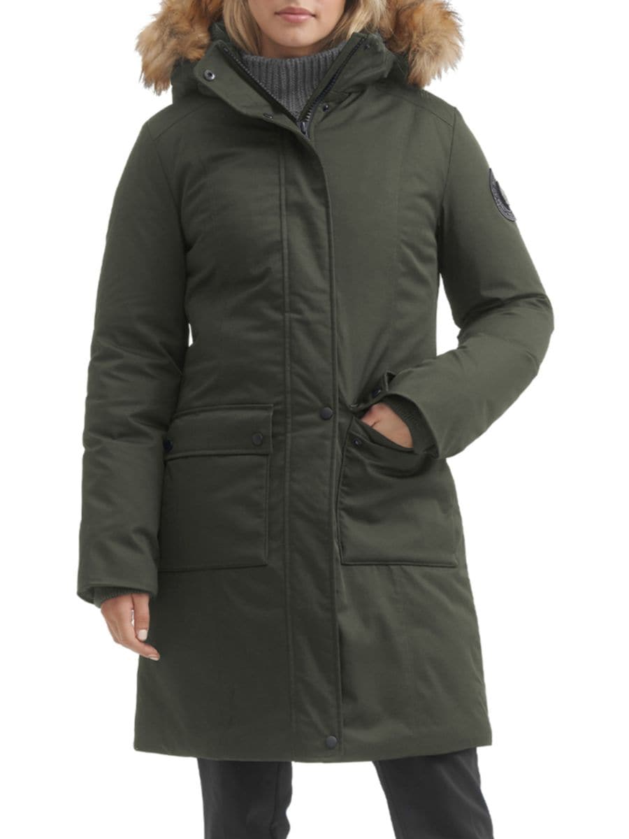 

Парка Sienna III с капюшоном из искусственного меха без перьев TOBOGGAN CANADA, цвет Forest Green, Зеленый, Парка Sienna III с капюшоном из искусственного меха без перьев TOBOGGAN CANADA, цвет Forest Green