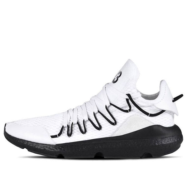 

Кроссовки y-3 kusari 'white black' Adidas, черный