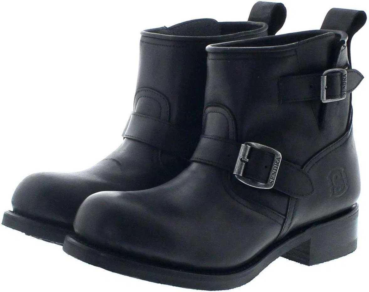 Мотоциклетные ботинки Sendra Boots Unisex 11973, рабочие ботинки с утеплителем Thinsulate и стальным носком, Black — фото 2