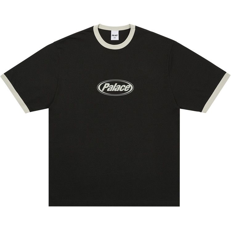 

Футболка Palace Elipse Ringer T-Shirt, Black