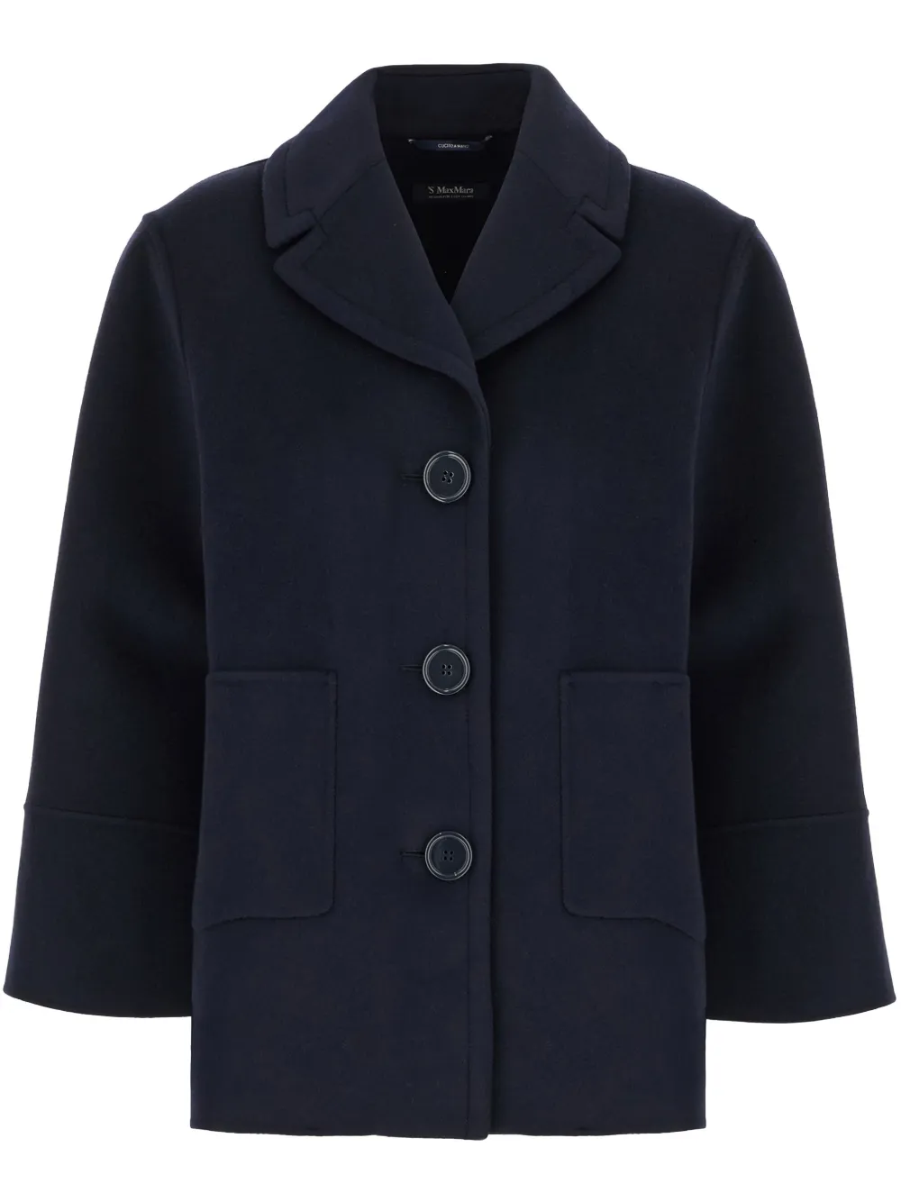 

Шерстяное пальто 'S Max Mara, синий