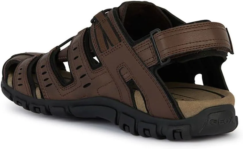 Мужские сандалии Geox U Terreno + Grip aSports, темно-коричневый — фото 3
