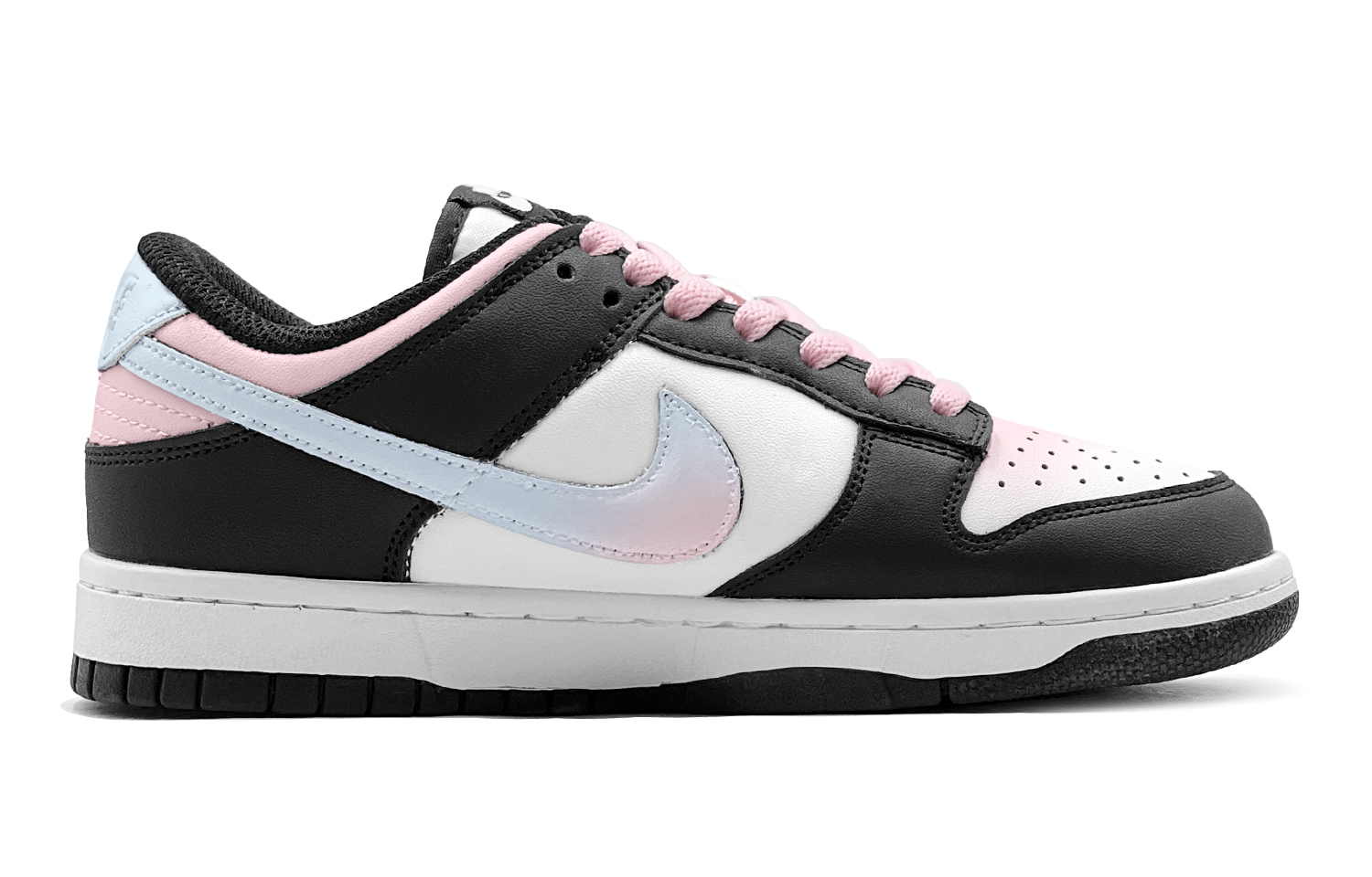 Nike Низкие кроссовки для скейтбординга Dunk "Black" для детей и подростков — фото 4