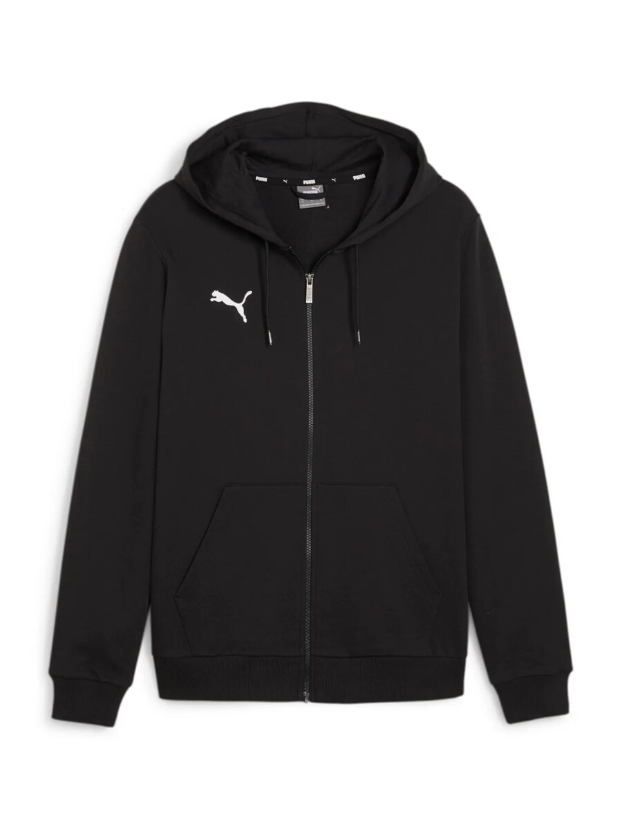

Толстовка с капюшоном на молнии PUMA teamGOAL, черный