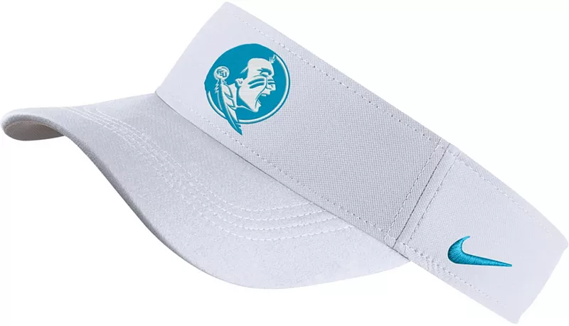 

Мужские кроссовки Nike Florida State Seminoles белого цвета с козырьком Dri-FIT