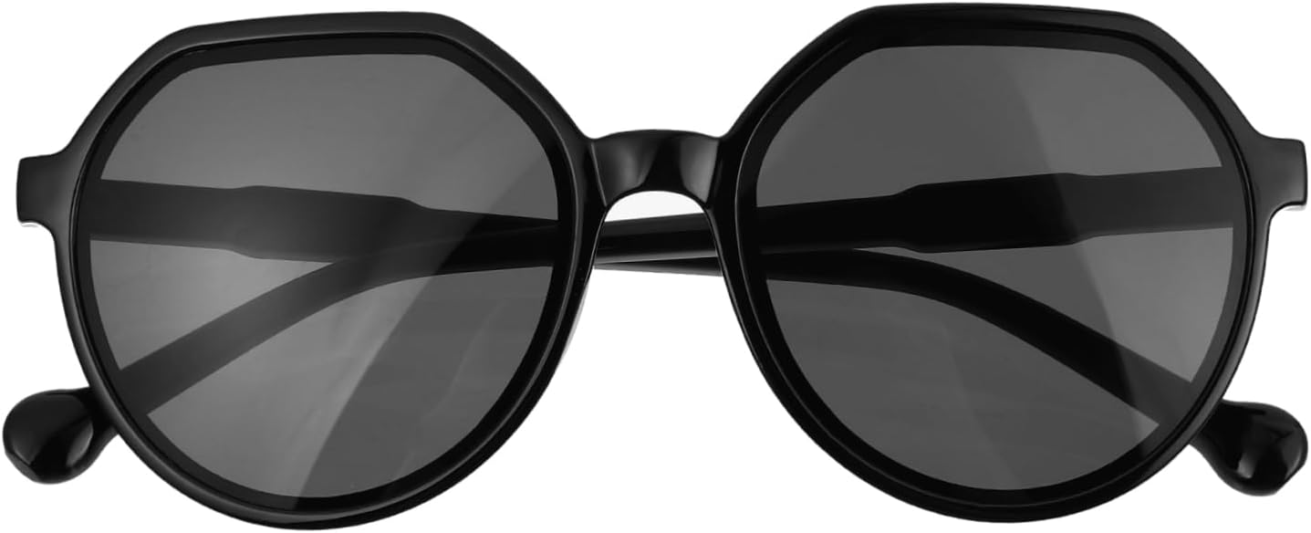 

1 пара круглых солнцезащитных очков для взрослых, пляжные очки с удобными носовыми упорами для вечеринок и фестивалей, защита от УФ-излучения, модные аксессуары FOMIYES