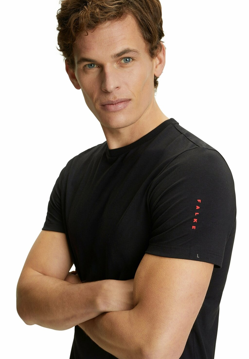 

Футболка с принтом CORE T-SHIRT COOLING BREATHABLE QUICK-DRY FALKE, черный
