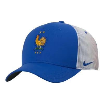 

Бейсболка Nike FFF SwooshFlex Soccer Trucker Cap, цвет Game Royal