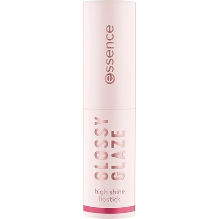 Glossy Glaze High Shine Lipstick № 03 Розовая высокопигментированная Essence — фото 2