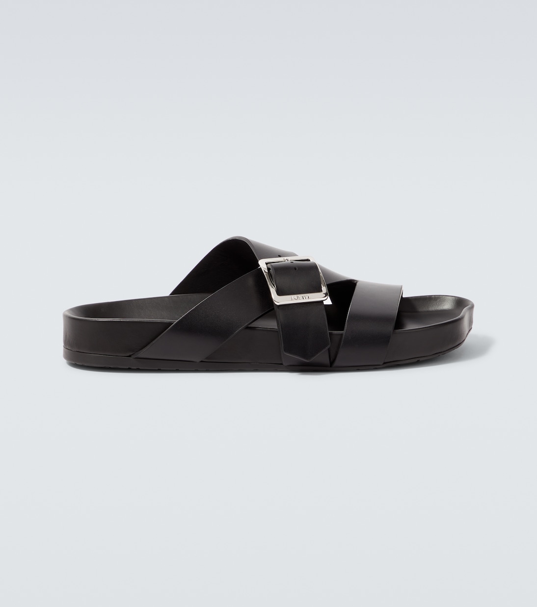 

Сандалии Paula's Ibiza Ease с пряжкой из кожи Loewe, черный
