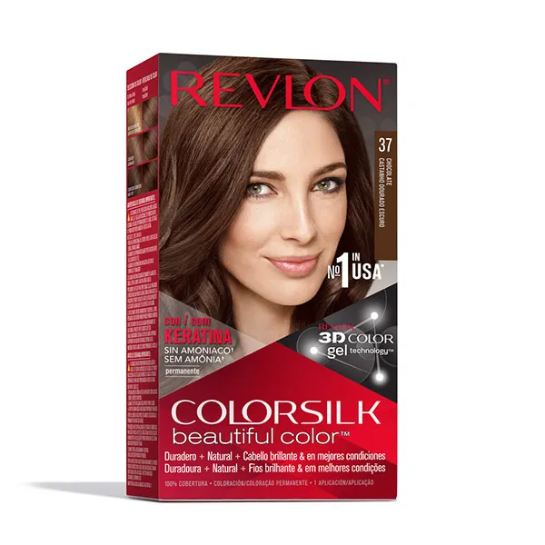 

Перманентная краска для волос Colorsilk Colorsilk, цвет chocolate