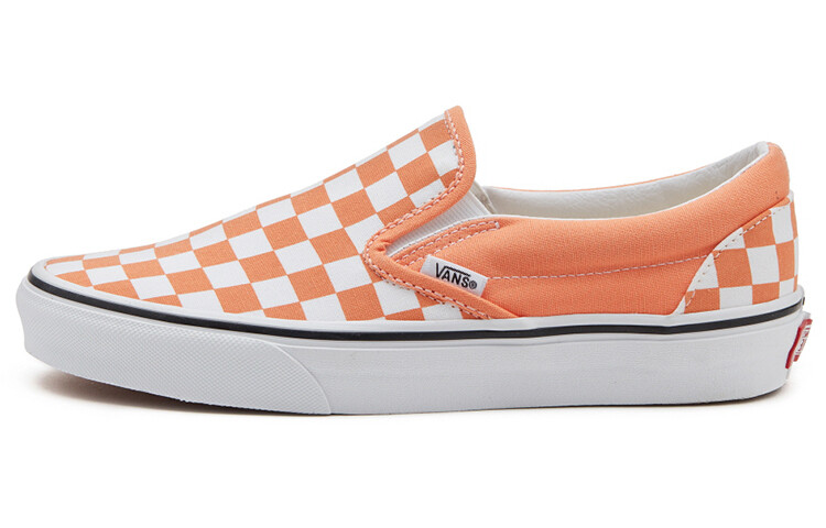 

Кроссовки Slip-On Classic Vans 'Checkerboard - Cadmium Orange'